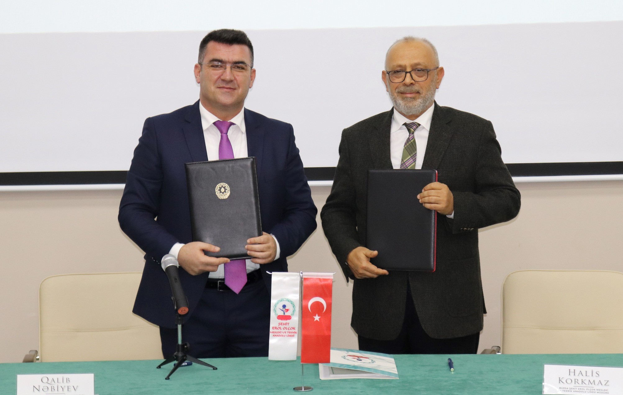 Bursa Texniki Anadolu Peşə Liseyi ilə Qəbələ Dövlət Peşə Təhsil Mərkəzi arasında əməkdaşlıq